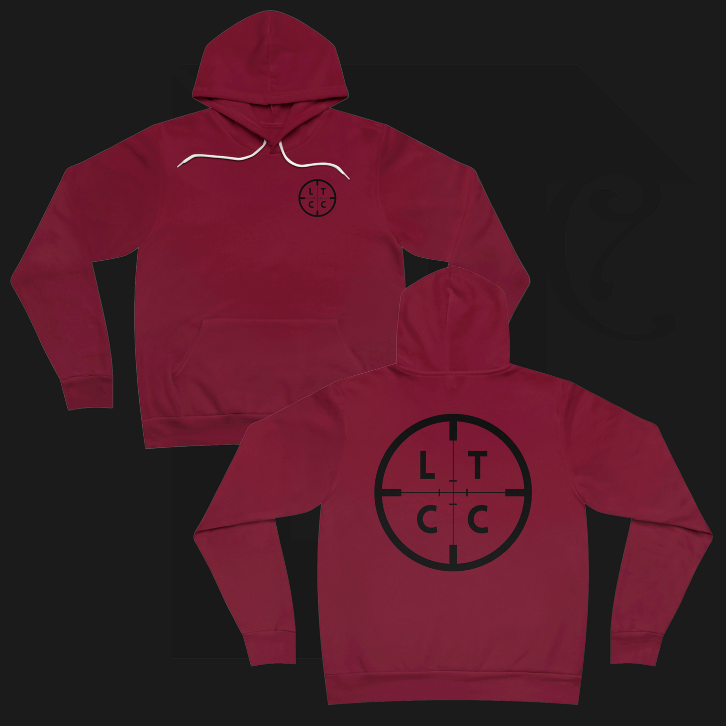 "LTCC Crosshair" Standard Edition Pullover Hoodie Unisex