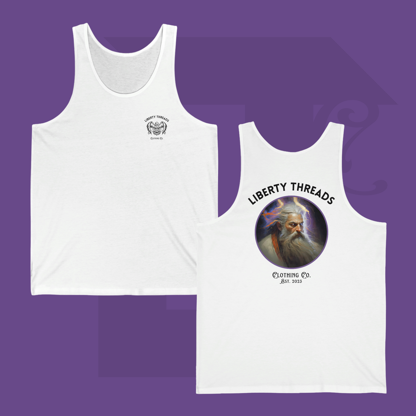 "Zeus's Fury" Standard Edition Unisex Jersey Tank