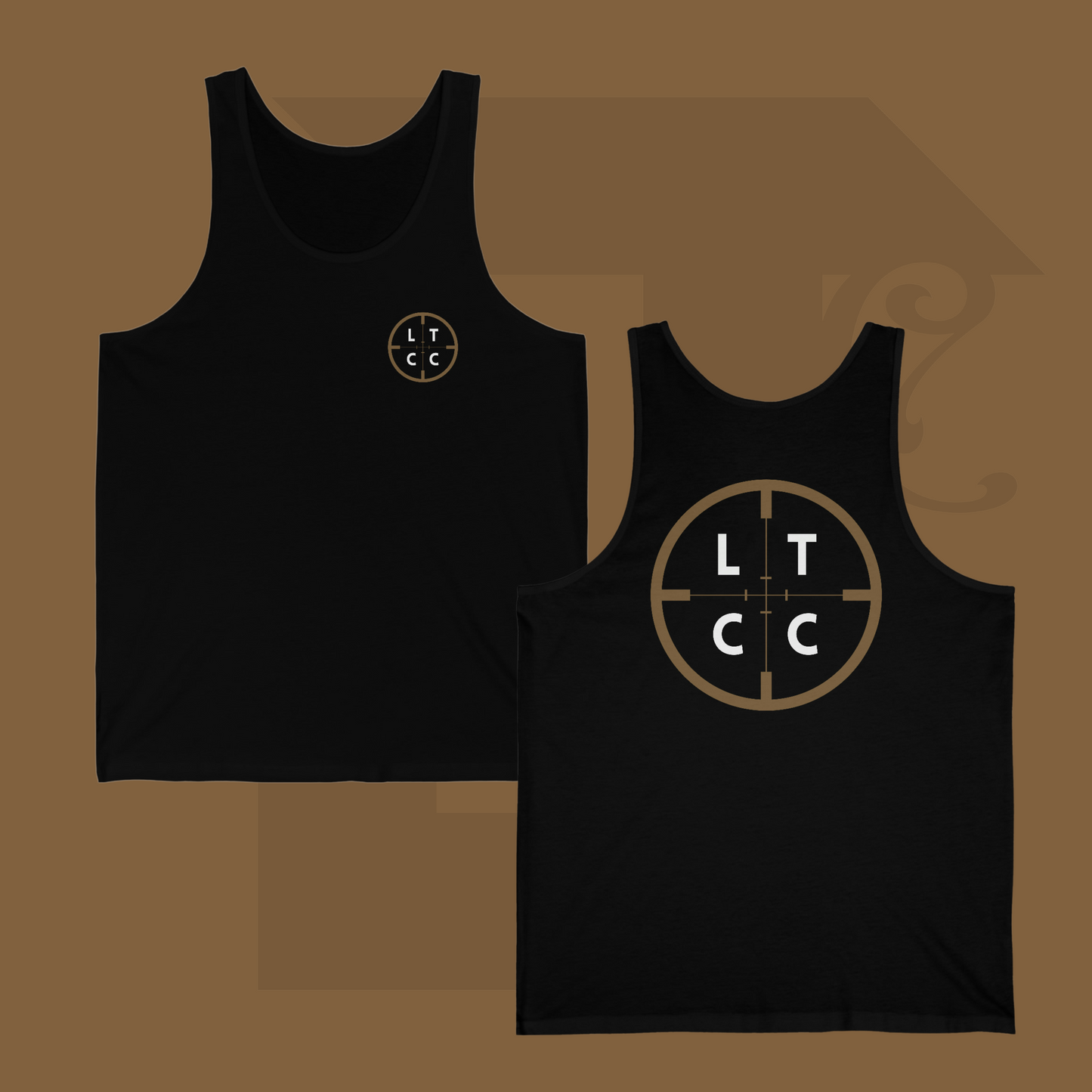 "LTCC Bronze Crosshair" Standard Edition Unisex Jersey Tank