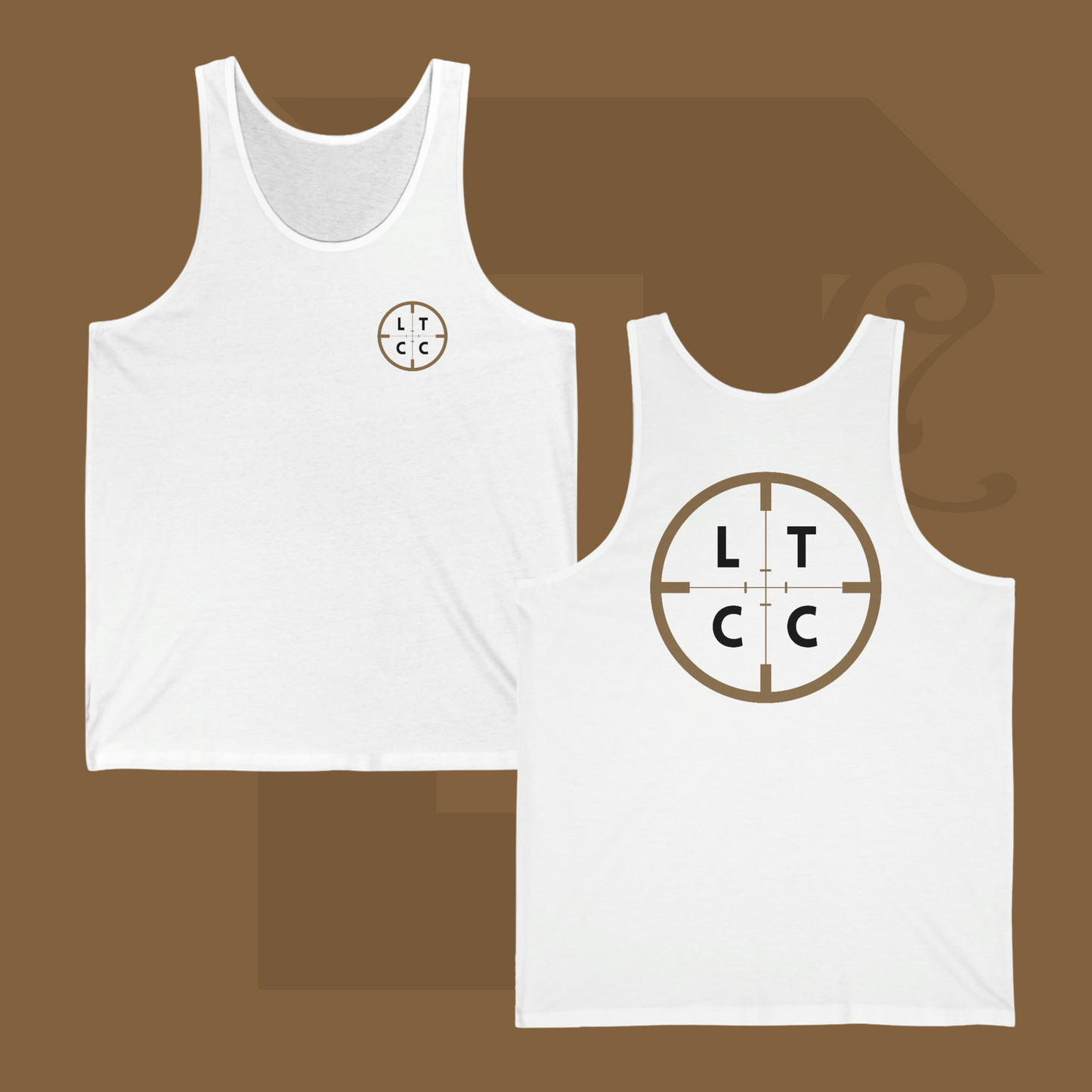 "LTCC Bronze Crosshair" Standard Edition Unisex Jersey Tank