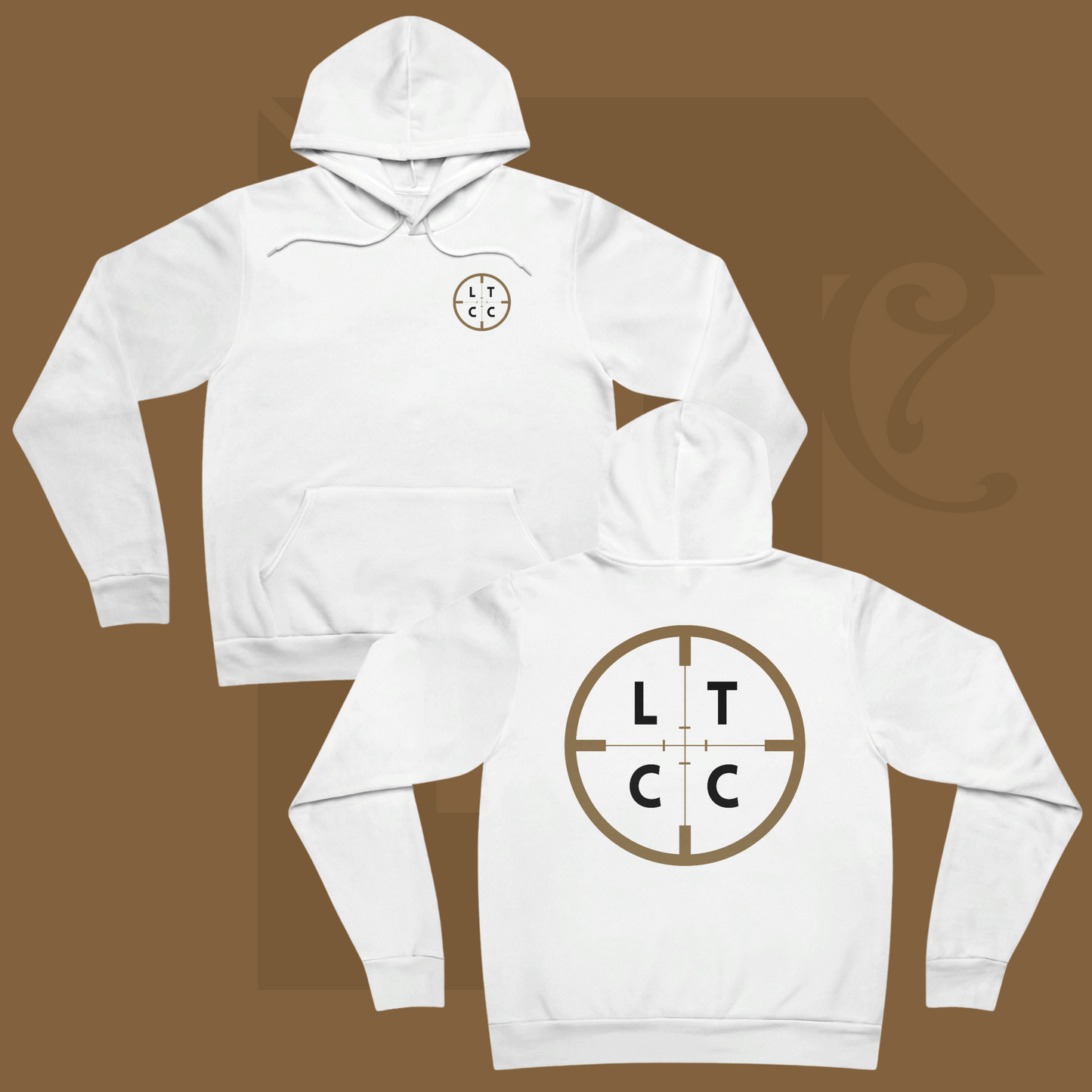 "LTCC Bronze Crosshair" Standard Edition Pullover Hoodie Unisex