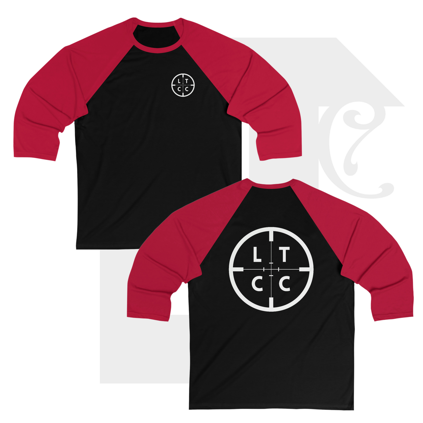 "LTCC Crosshair" Standard Edition T-Shirt Raglan Tee Unisex