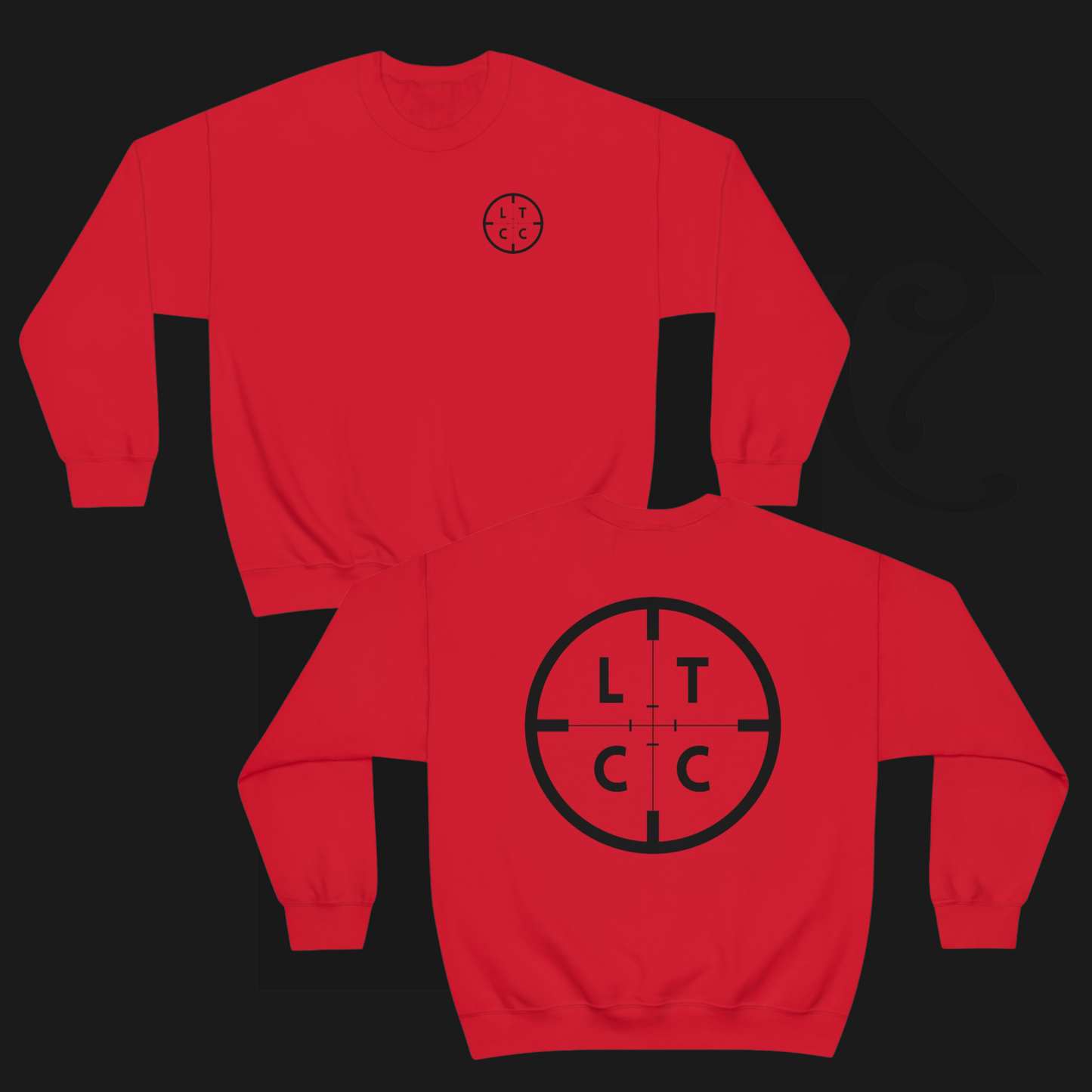 "LTCC Crosshair" Standard Edition Crewneck Sweatshirt Unisex