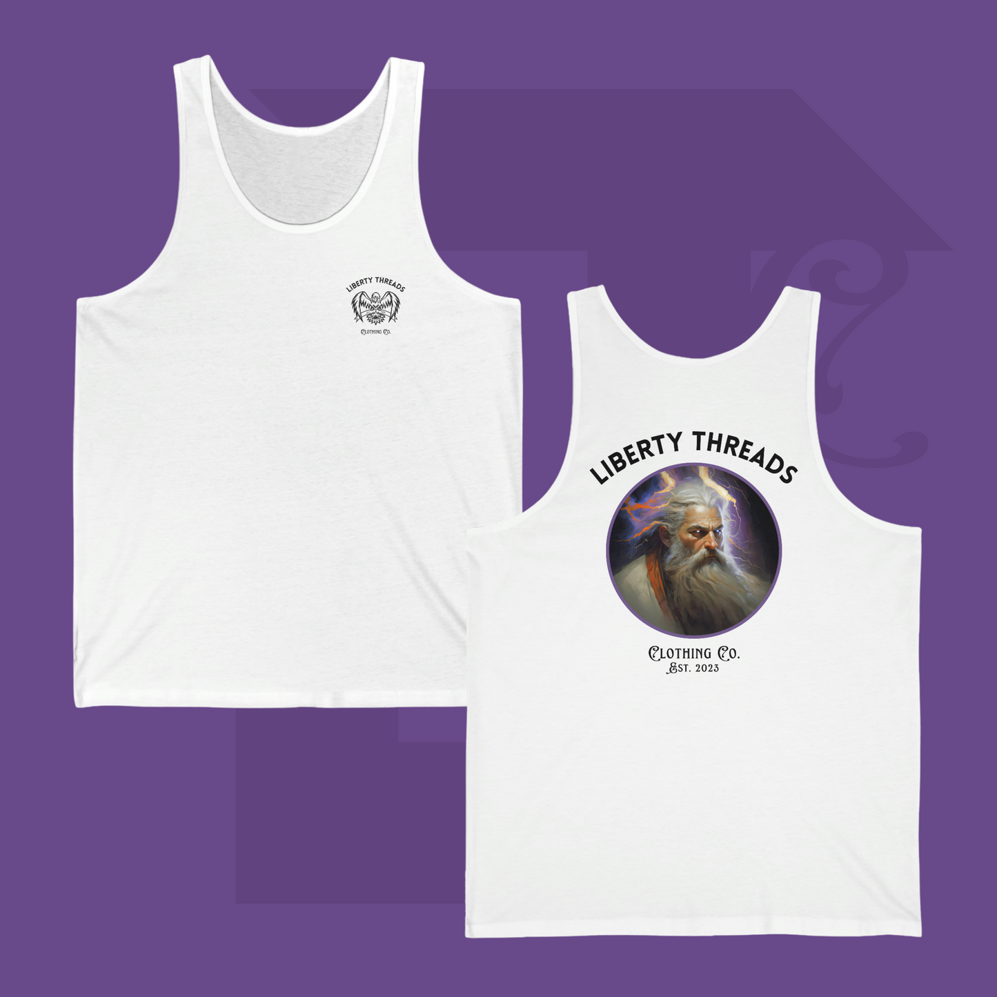 "Zeus's Fury" Standard Edition Unisex Jersey Tank