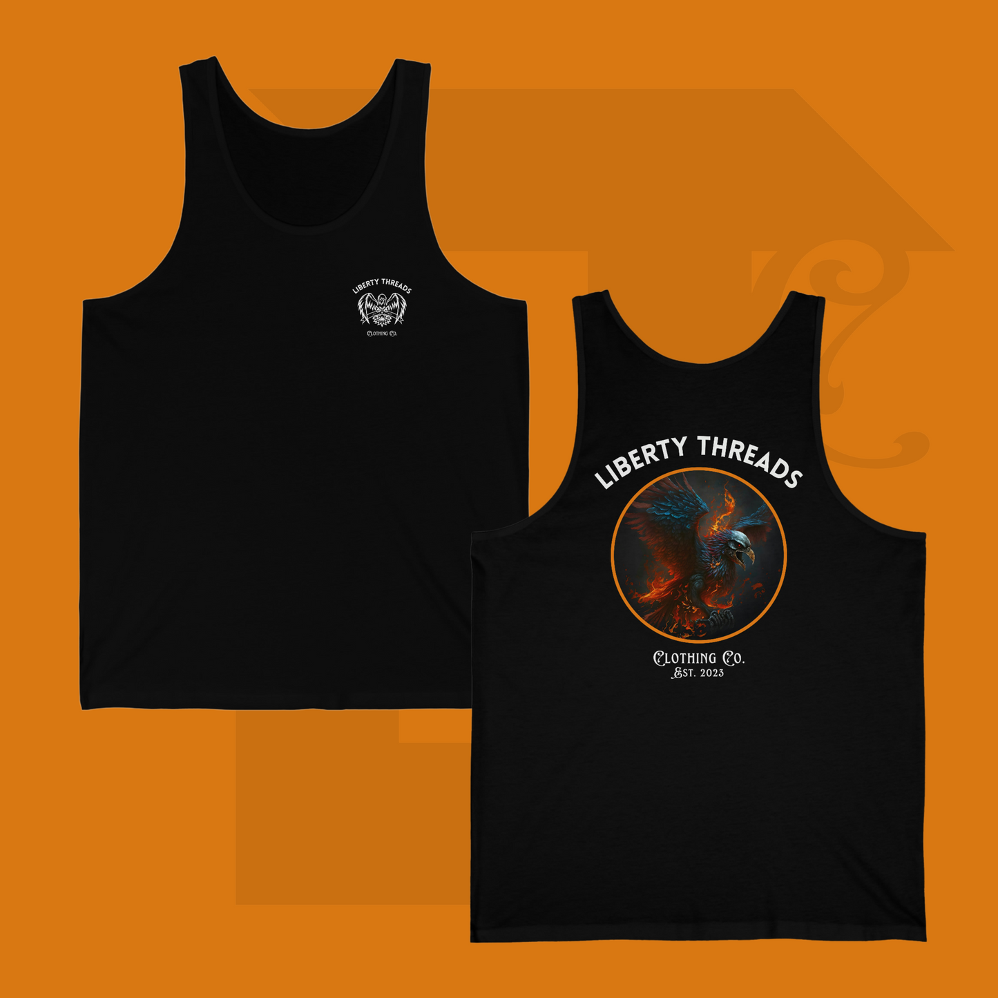 "Aerial Blaze" Standard Edition Unisex Jersey Tank