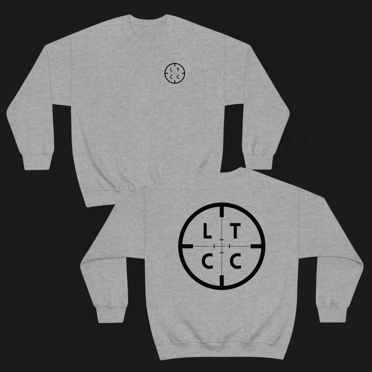 "LTCC Crosshair" Standard Edition Crewneck Sweatshirt Unisex